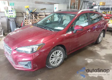 2018 Subaru Impreza 2.0I Premium z USA, uszkodzony, nr VIN 4S3GTAD64J3730228